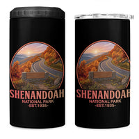 Shenandoah National Park 4 in 1 Can Cooler Tumbler Vintage Virginia Mountain Landscape