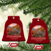 Shenandoah National Park Ceramic Ornament Vintage Virginia Mountain Landscape