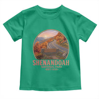 Shenandoah National Park Toddler T Shirt Vintage Virginia Mountain Landscape