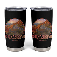 Shenandoah National Park Tumbler Cup Vintage Virginia Mountain Landscape
