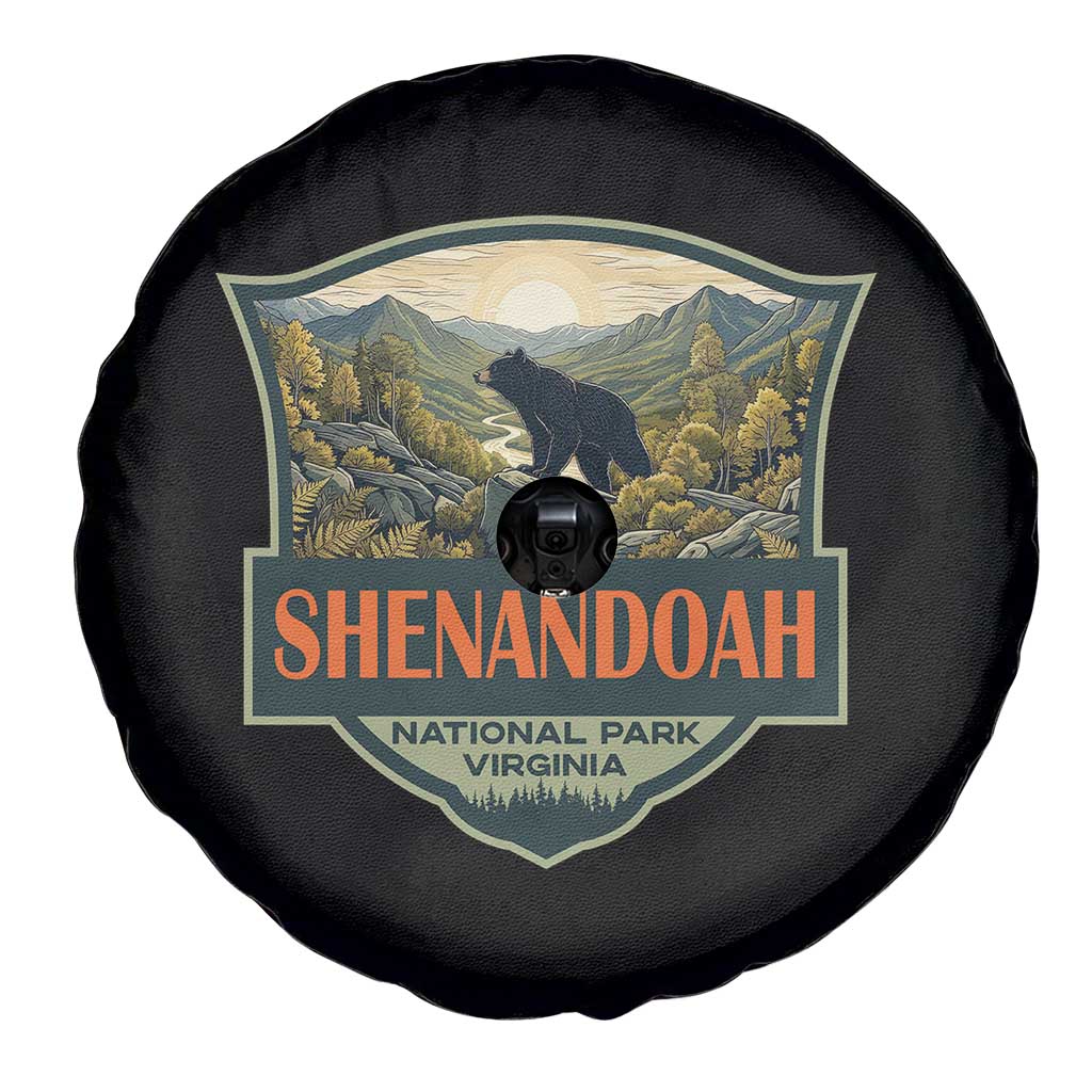 Shenandoah National Park Spare Tire Cover Virginia Black Bear Mountain