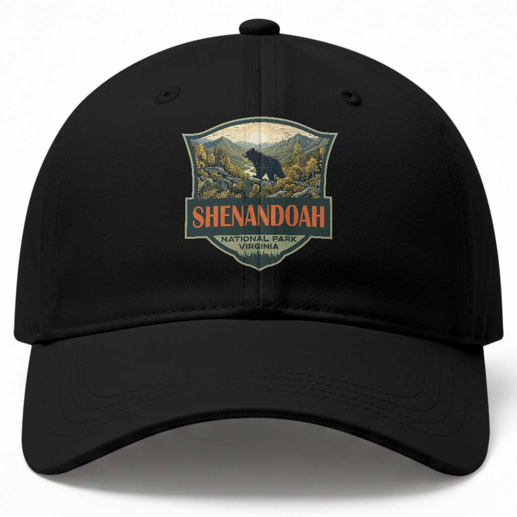 Shenandoah National Park Baseball Cap Virginia Black Bear Mountain