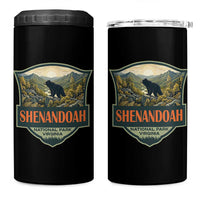 Shenandoah National Park 4 in 1 Can Cooler Tumbler Virginia Black Bear Mountain