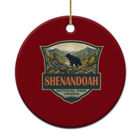 Shenandoah National Park Ceramic Ornament Virginia Black Bear Mountain