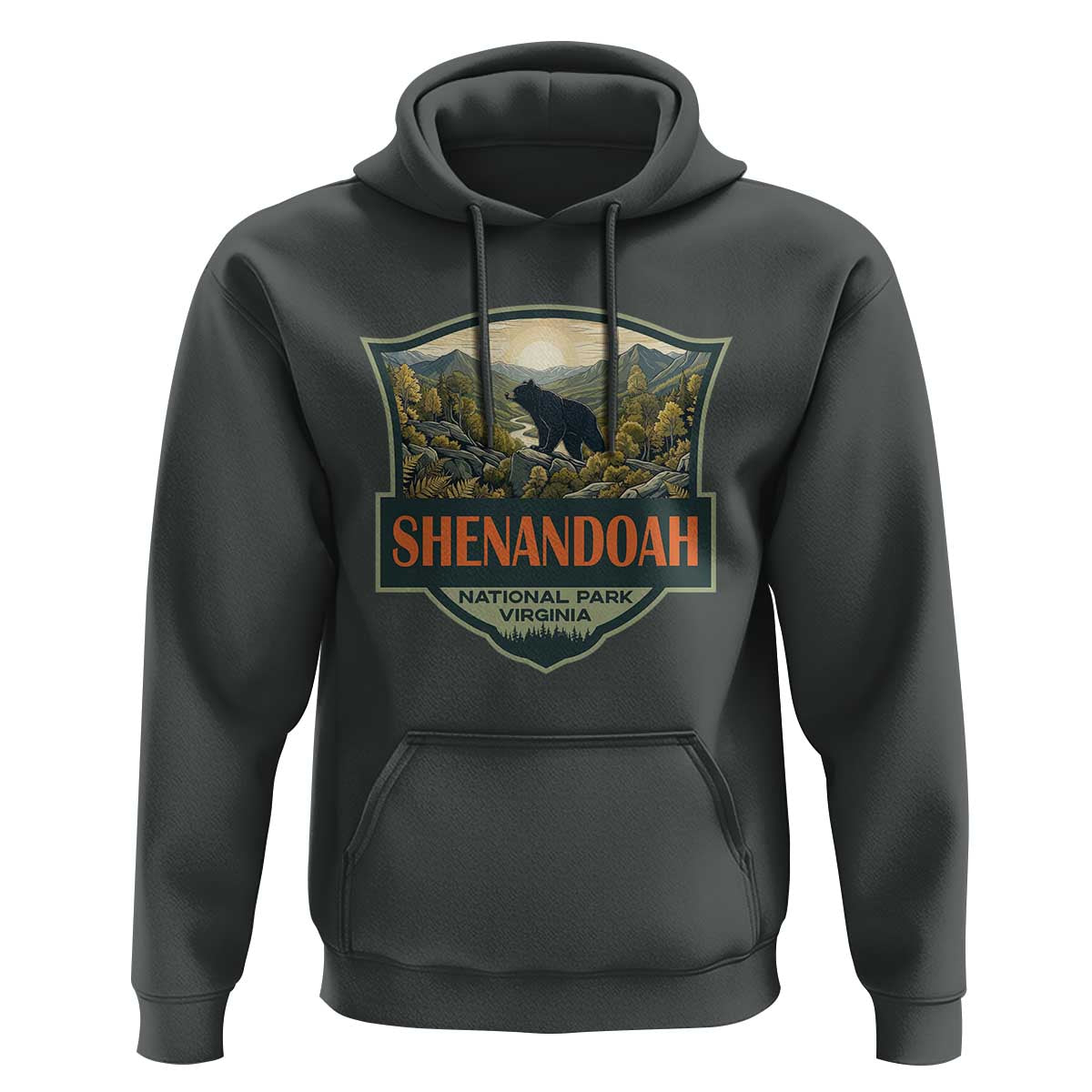 Shenandoah National Park Hoodie Virginia Black Bear Mountain