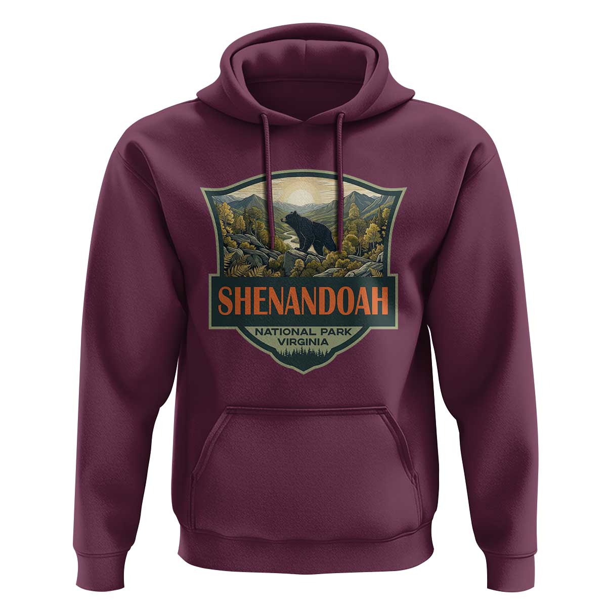 Shenandoah National Park Hoodie Virginia Black Bear Mountain