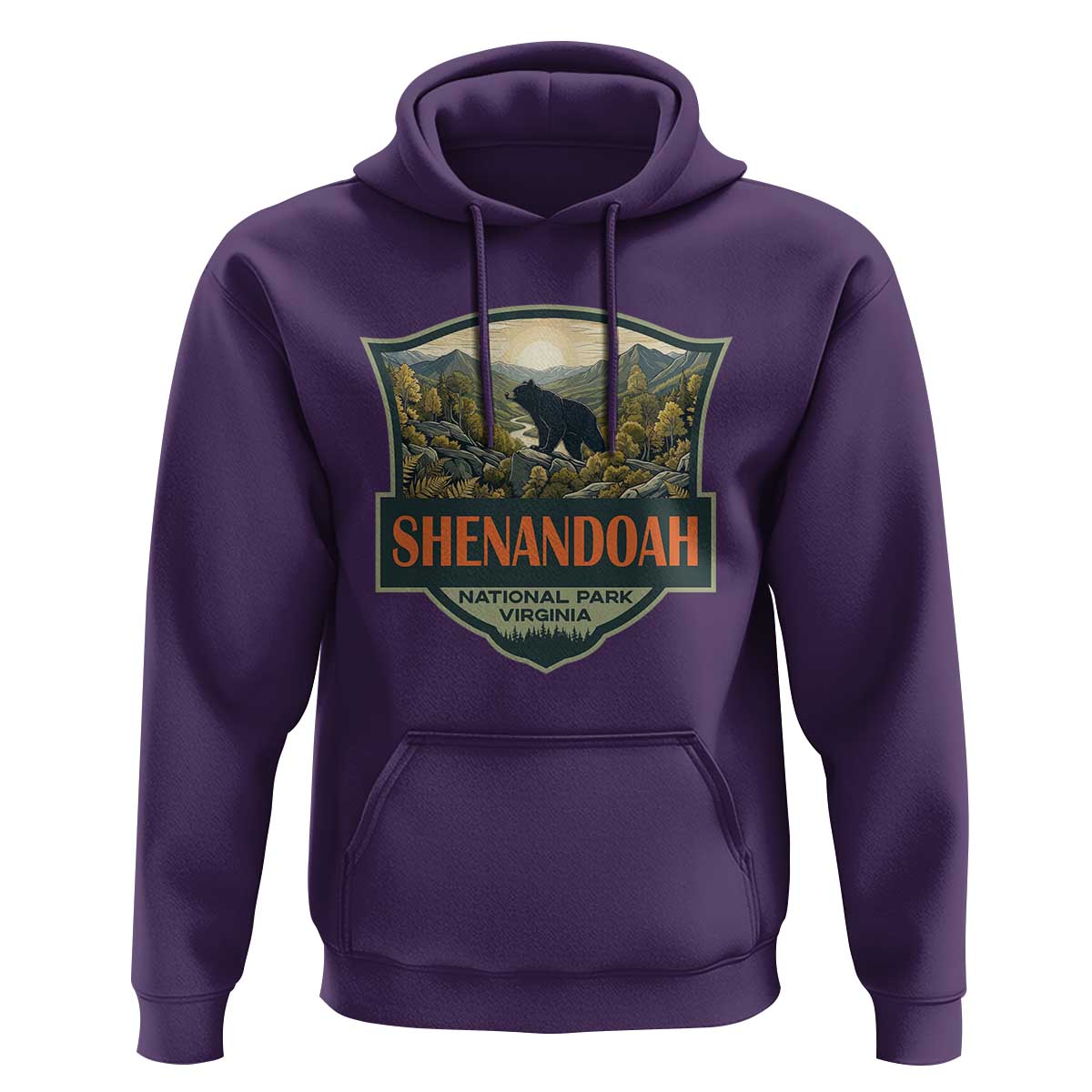 Shenandoah National Park Hoodie Virginia Black Bear Mountain