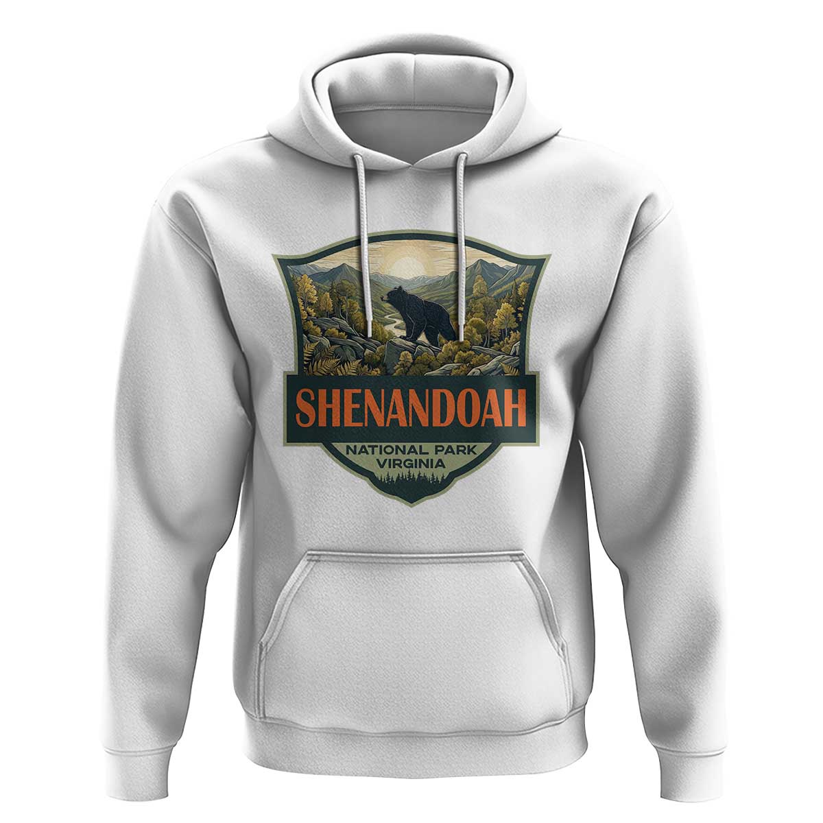 Shenandoah National Park Hoodie Virginia Black Bear Mountain
