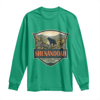 Shenandoah National Park Long Sleeve Shirt Virginia Black Bear Mountain