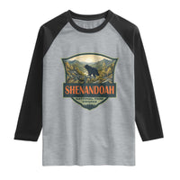 Shenandoah National Park Raglan Shirt Virginia Black Bear Mountain