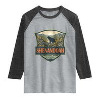 Shenandoah National Park Raglan Shirt Virginia Black Bear Mountain