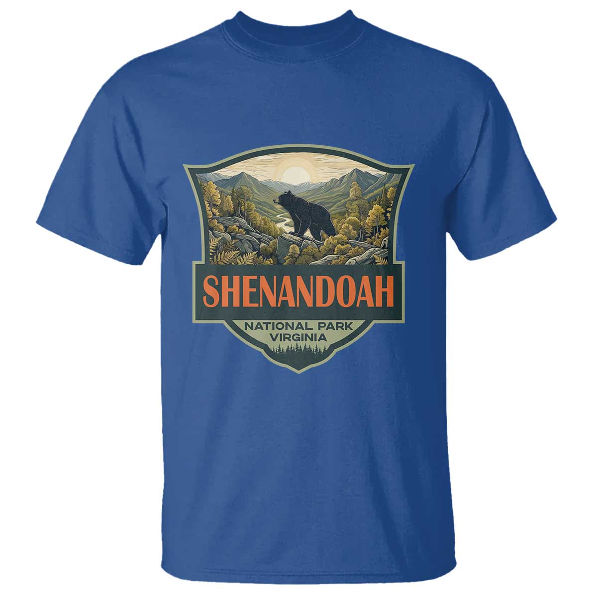 Shenandoah National Park T Shirt Virginia Black Bear Mountain