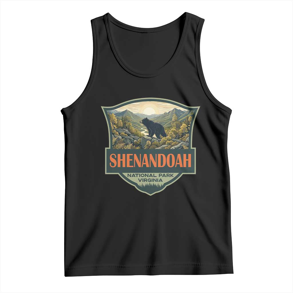 Shenandoah National Park Tank Top Virginia Black Bear Mountain