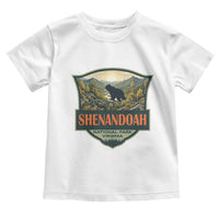 Shenandoah National Park Toddler T Shirt Virginia Black Bear Mountain