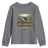 Shenandoah National Park Youth Sweatshirt Virginia Black Bear Mountain