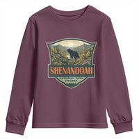 Shenandoah National Park Youth Sweatshirt Virginia Black Bear Mountain