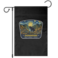 Shenandoah National Park Garden Flag Starry Night Virginia Bear Mountain