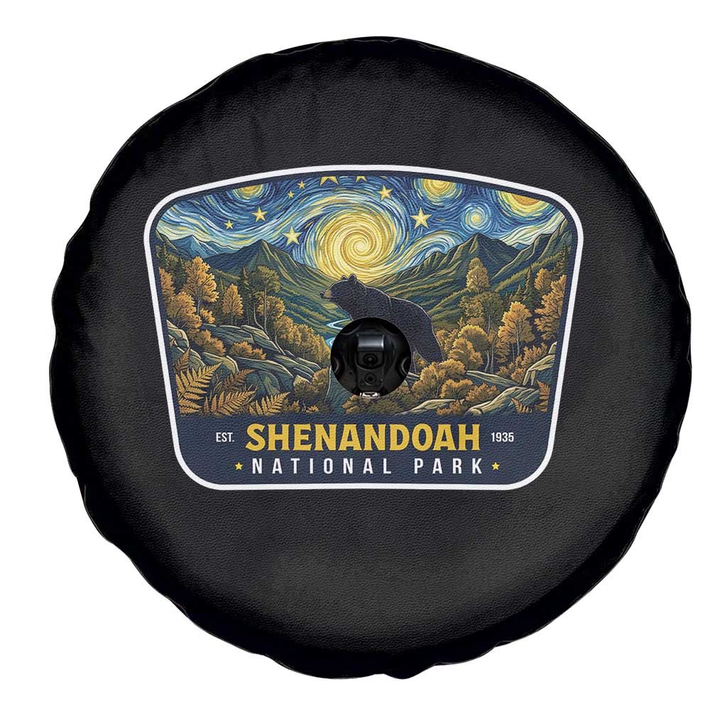 Shenandoah National Park Spare Tire Cover Starry Night Virginia Bear Mountain