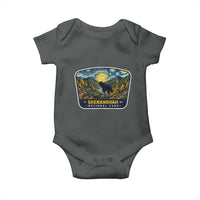 Shenandoah National Park Baby Onesie Starry Night Virginia Bear Mountain