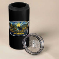 Shenandoah National Park 4 in 1 Can Cooler Tumbler Starry Night Virginia Bear Mountain