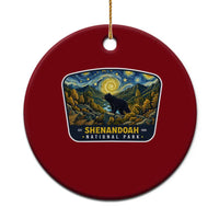Shenandoah National Park Ceramic Ornament Starry Night Virginia Bear Mountain