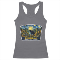 Shenandoah National Park Racerback Tank Top Starry Night Virginia Bear Mountain