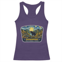 Shenandoah National Park Racerback Tank Top Starry Night Virginia Bear Mountain