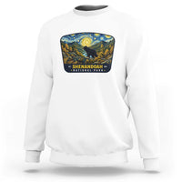 Shenandoah National Park Sweatshirt Starry Night Virginia Bear Mountain