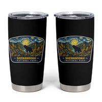 Shenandoah National Park Tumbler Cup Starry Night Virginia Bear Mountain