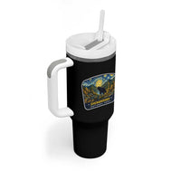 Shenandoah National Park Tumbler With Handle Starry Night Virginia Bear Mountain