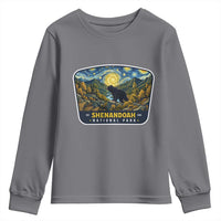 Shenandoah National Park Youth Sweatshirt Starry Night Virginia Bear Mountain