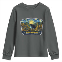 Shenandoah National Park Youth Sweatshirt Starry Night Virginia Bear Mountain