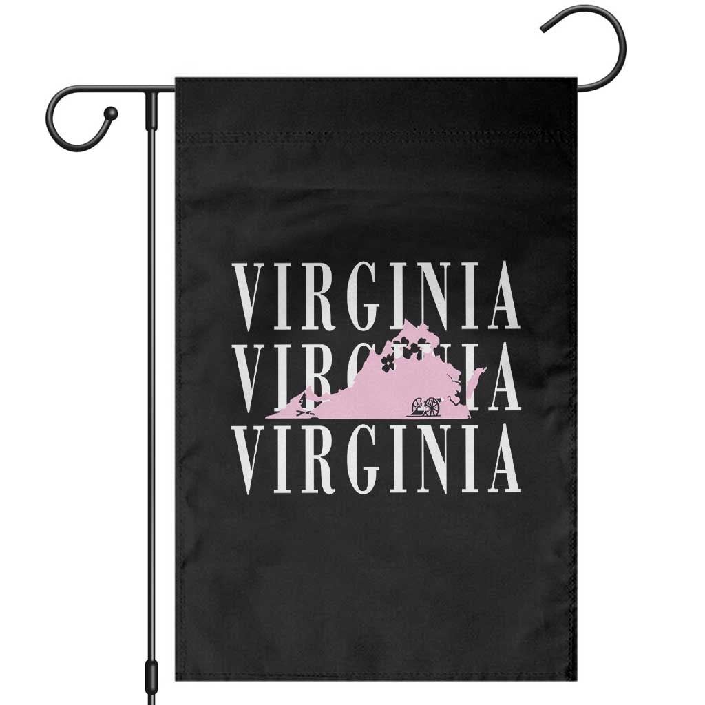 Virginia State Map Garden Flag East Coast State Pride Travel Gift