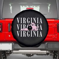 Virginia State Map Spare Tire Cover East Coast State Pride Travel Gift