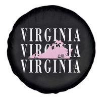 Virginia State Map Spare Tire Cover East Coast State Pride Travel Gift