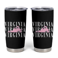 Virginia State Map Tumbler Cup East Coast State Pride Travel Gift