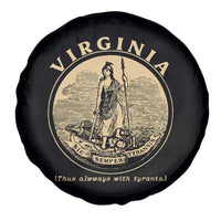 Vintage Virginia Motto Sic Semper Tyrannis Spare Tire Cover