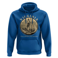 Vintage Virginia Motto Sic Semper Tyrannis Hoodie