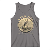 Vintage Virginia Motto Sic Semper Tyrannis Tank Top