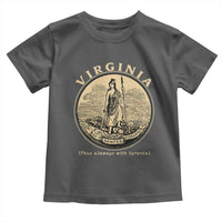 Vintage Virginia Motto Sic Semper Tyrannis Toddler T Shirt