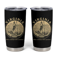 Vintage Virginia Motto Sic Semper Tyrannis Tumbler Cup