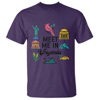 Meet Me in Virginia T Shirt Travel Souvenir East Coast State Pride