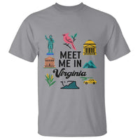 Meet Me in Virginia T Shirt Travel Souvenir East Coast State Pride