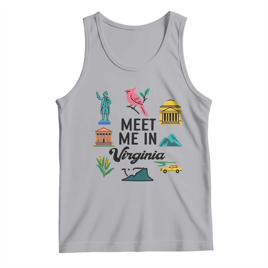 Meet Me in Virginia Tank Top Travel Souvenir East Coast State Pride