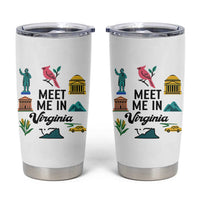 Meet Me in Virginia Tumbler Cup Travel Souvenir East Coast State Pride