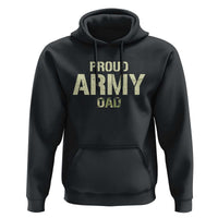 Proud Army Dad Hoodie Military Camo American Flag Father's Day