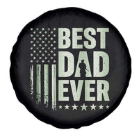 Best Dad Ever Spare Tire Cover Military Camo American Flag Father's Day