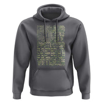 Husband Daddy Protector Hero Veteran Hoodie Father's Day American Flag Camouflage
