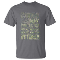 Husband Daddy Protector Hero Veteran T Shirt Father's Day American Flag Camouflage