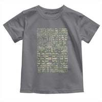Husband Daddy Protector Hero Veteran Toddler T Shirt Father's Day American Flag Camouflage